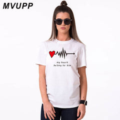 Couples Lovers T-Shirt - cutebobo