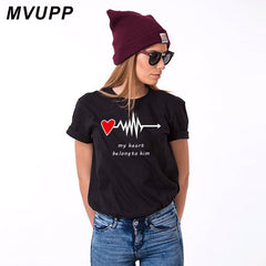 Couples Lovers T-Shirt - cutebobo