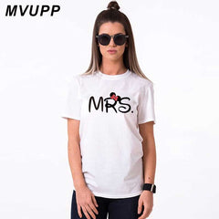 Mr & Mrs T-shirt for lovers - cutebobo