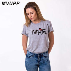 Mr & Mrs T-shirt for lovers - cutebobo