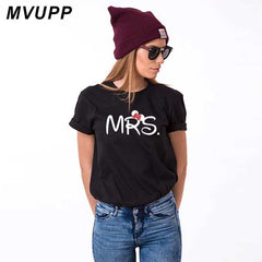 Mr & Mrs T-shirt for lovers - cutebobo