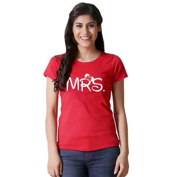 Mr & Mrs T-shirt for lovers - cutebobo
