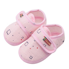 I Love PaPa&MaMa Letter Printed Soft Bottom Footwear - cutebobo