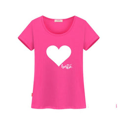 Family match clothes summer love print t-shirt - cutebobo