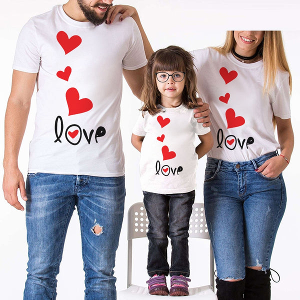New 2020 Cotton Family Look T Shirt - cutebobo