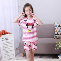 Short Sleeve Cartoon suit Sleepwear - cutebobo