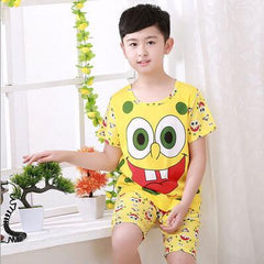 Short Sleeve Cartoon suit Sleepwear - cutebobo