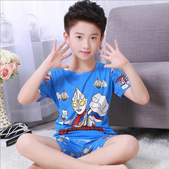 Short Sleeve Cartoon suit Sleepwear - cutebobo