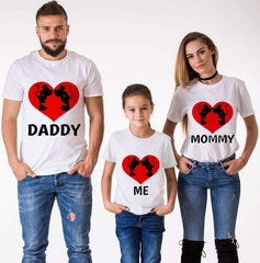 Mouse Love T-Shirt Family Matching Clothes - cutebobo