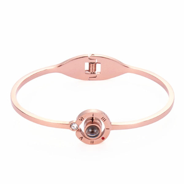 I Love You in "100 Languages" Memory Bracelet - cutebobo