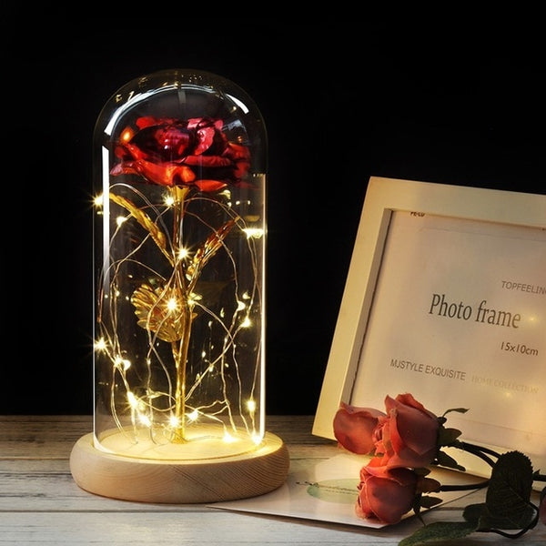 Valentine's Gifts LED Rose Lamps - cutebobo