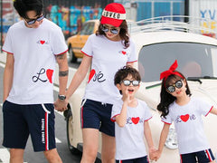 Family Matching Clothes Love T shirts - cutebobo